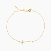 Criss Cross Chain Bracelet