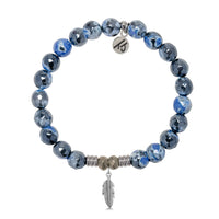 Denim Blue Agate Bracelet