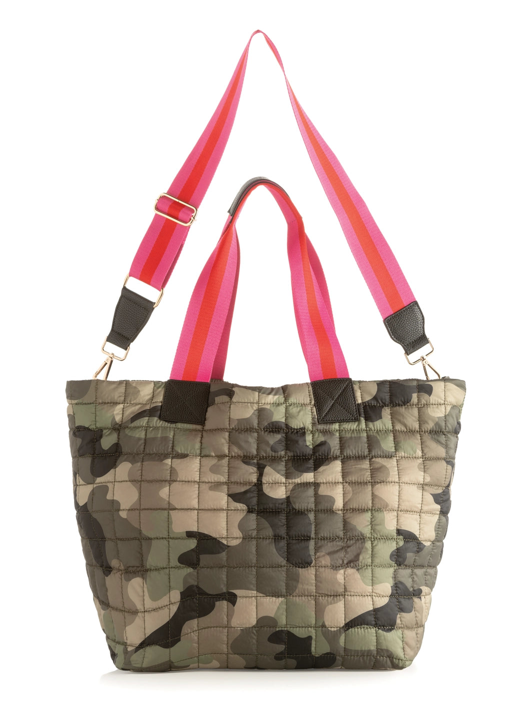 Ezra Travel Tote in Camo