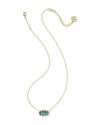 Elisa Pendant Necklace in Abalone Shell