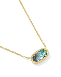 Elisa Pendant Necklace in Abalone Shell