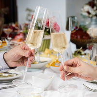 Engaged Toasting Flute Set