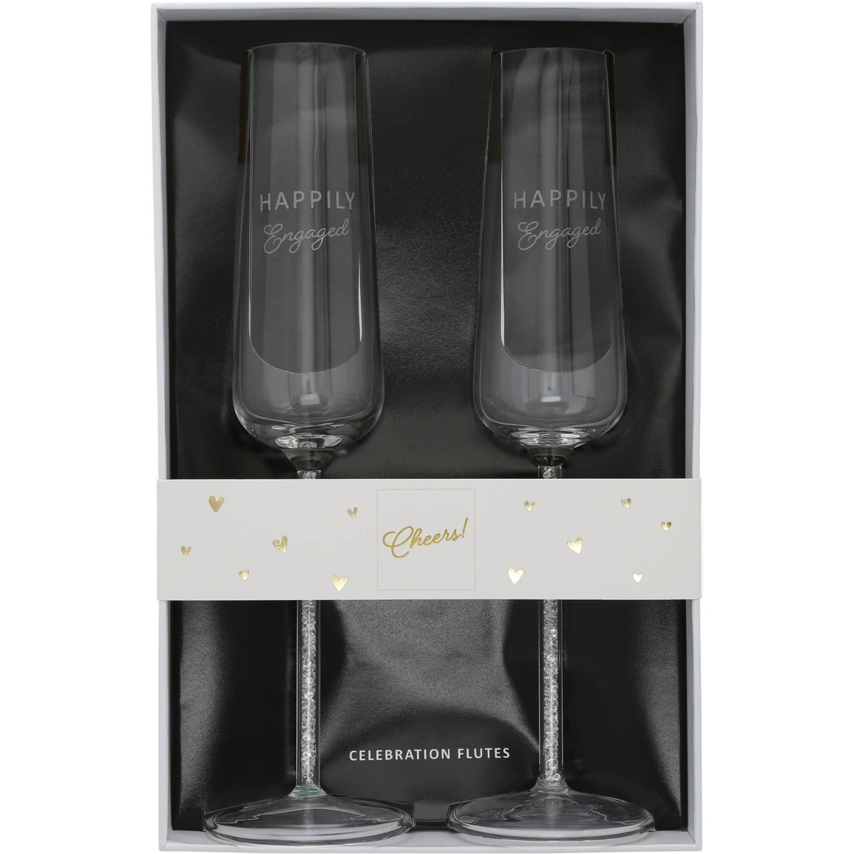 Engaged Toasting Flute Set