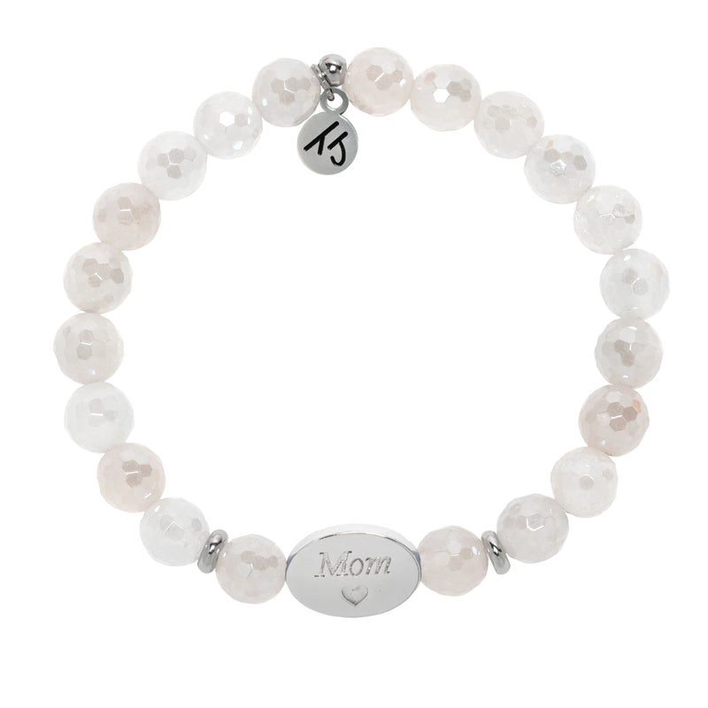 Rose Quartz Faceted Bracelet