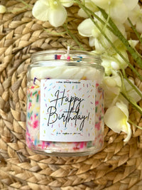 Handpoured Sprinkle Birthday Candle