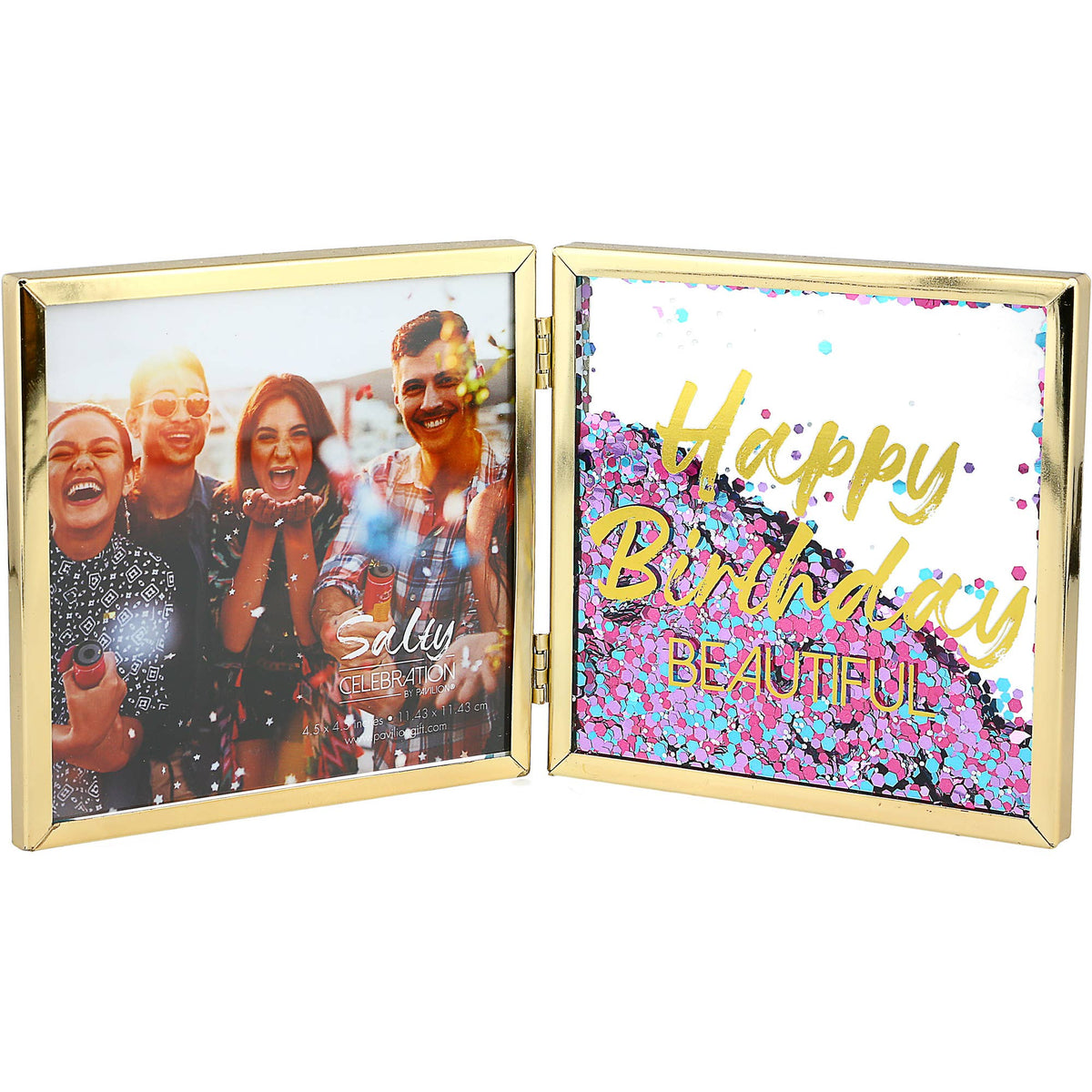 Happy Birthday Hinged Frame