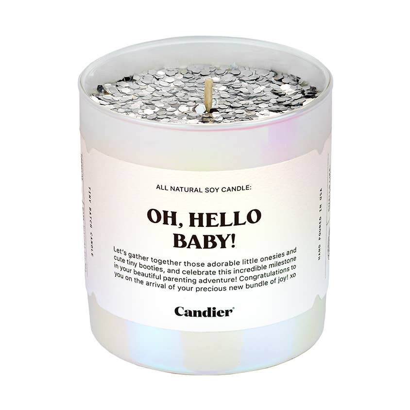Hello, Baby! Candle