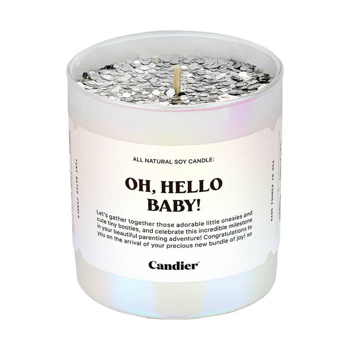 Hello, Baby! Candle