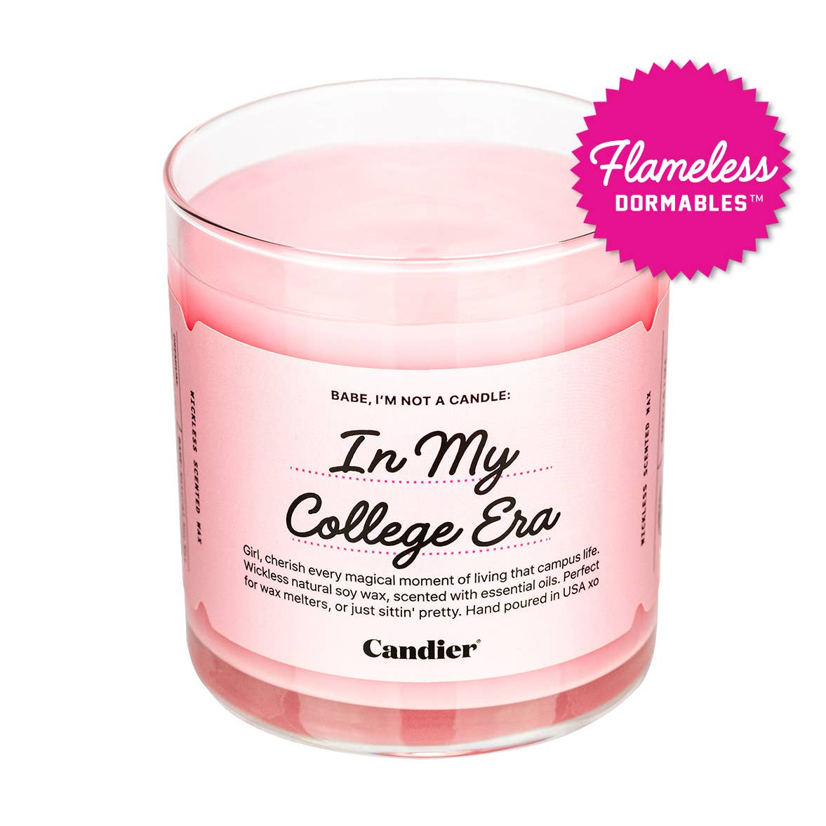 In My College Era Wickless Candle