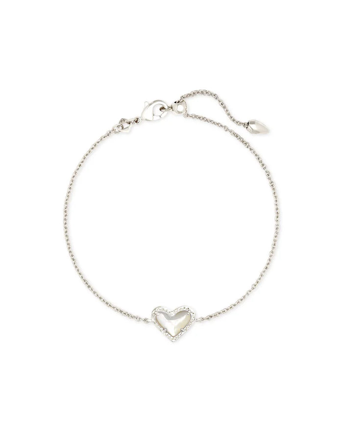 Ari Heart Delicate Chain Bracelet