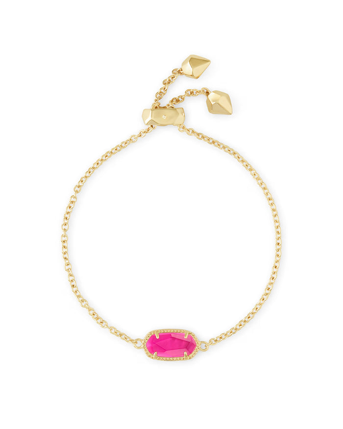 Elaina Adjustable Chain Bracelet in Azalea Illusion