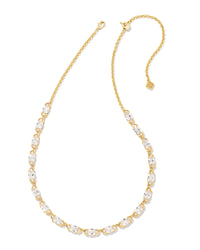 Gold Genevieve Strand Necklace