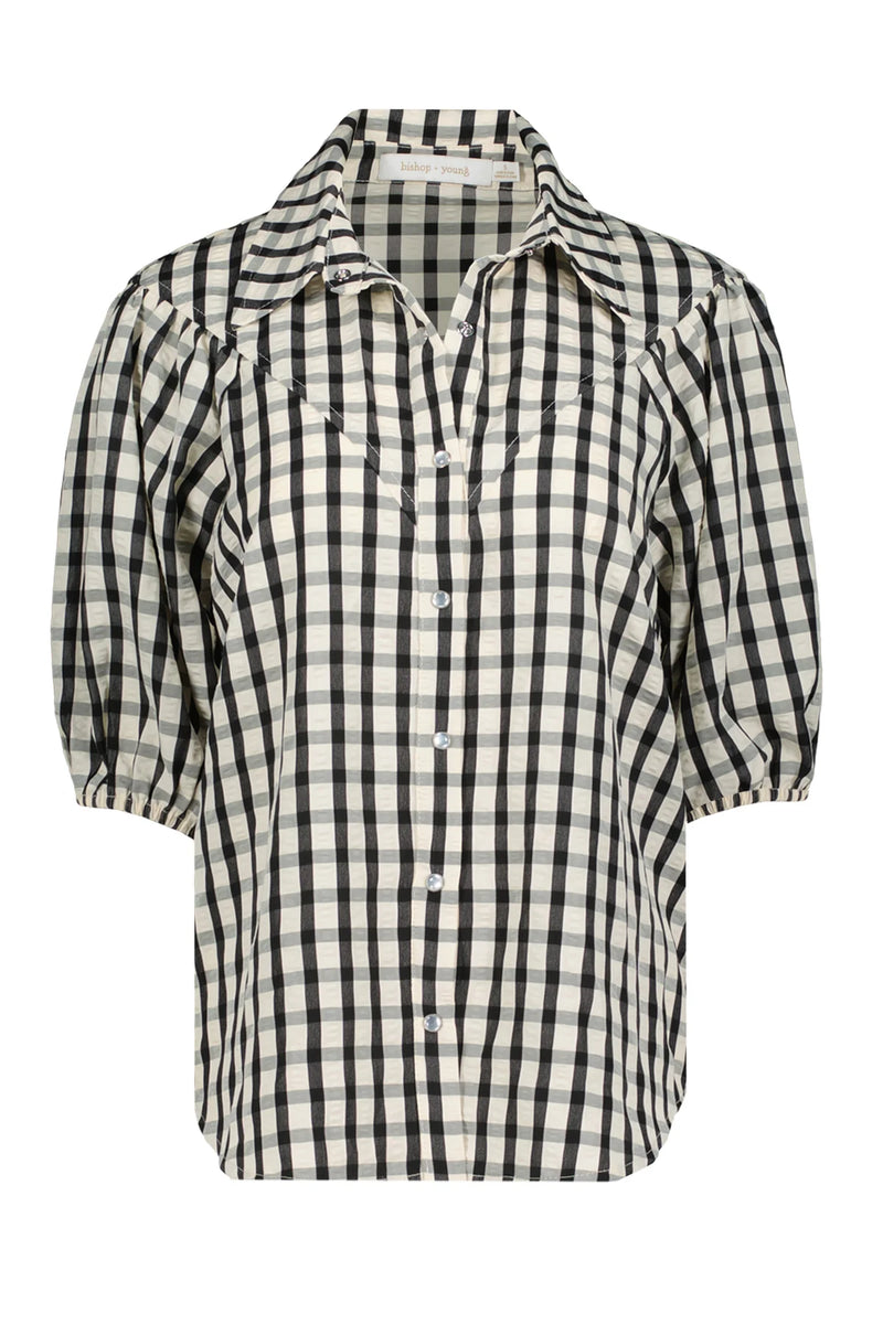 Laurel Gingham Top