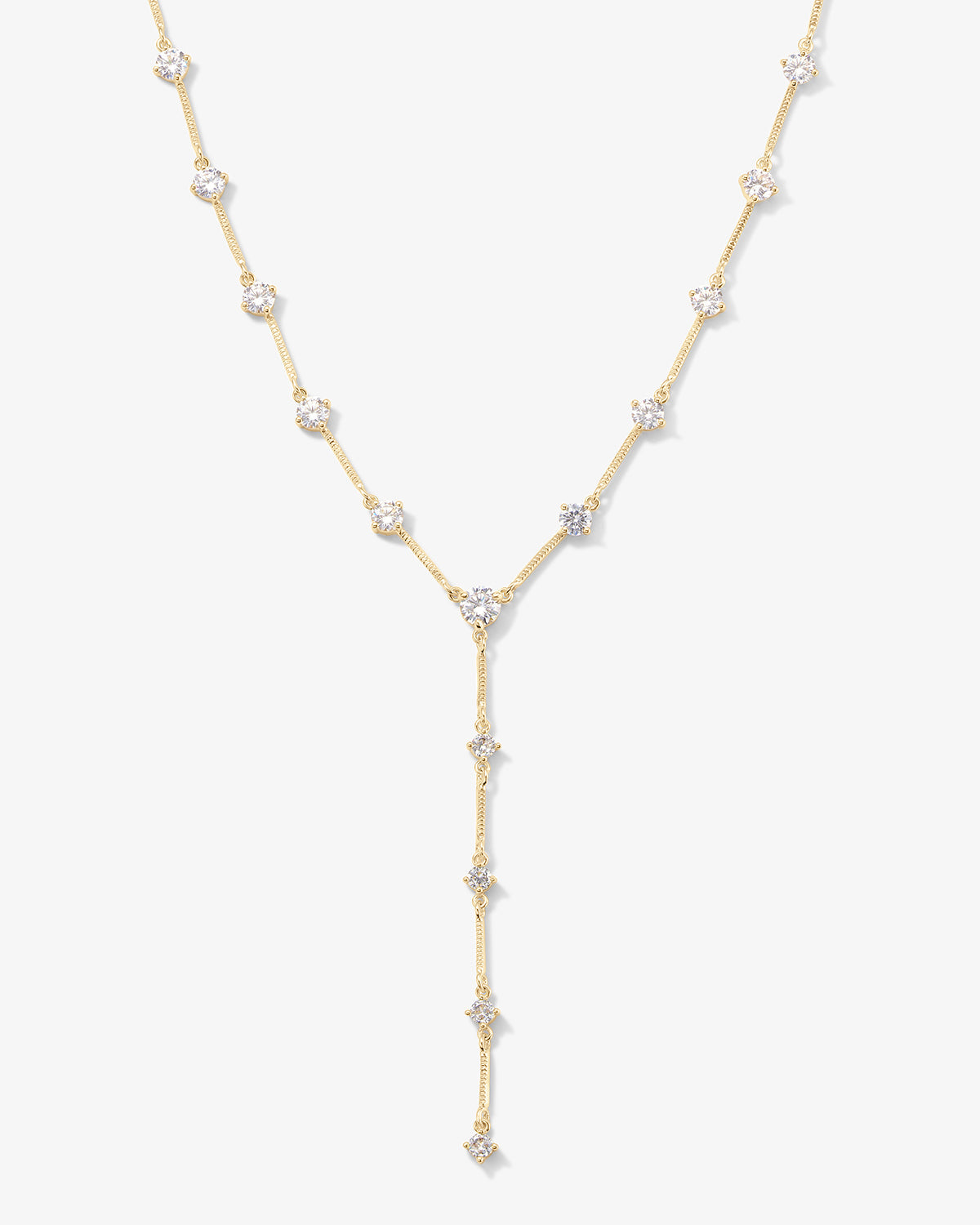Lavish Lariat Necklace Gold