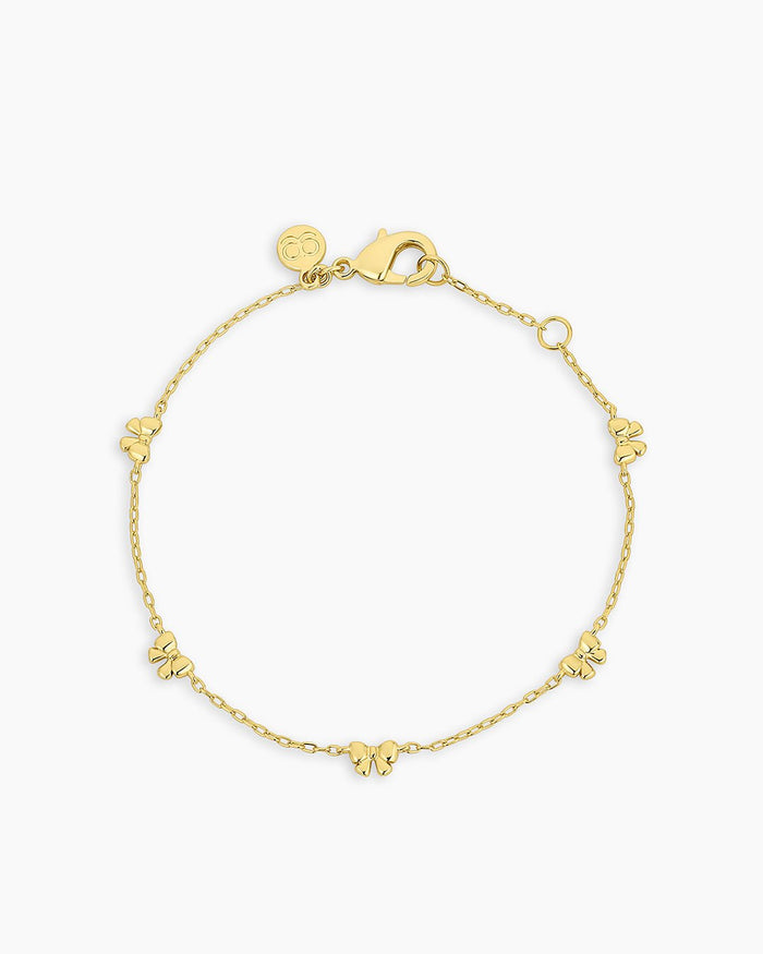 Mini Bow Bracelet Gold