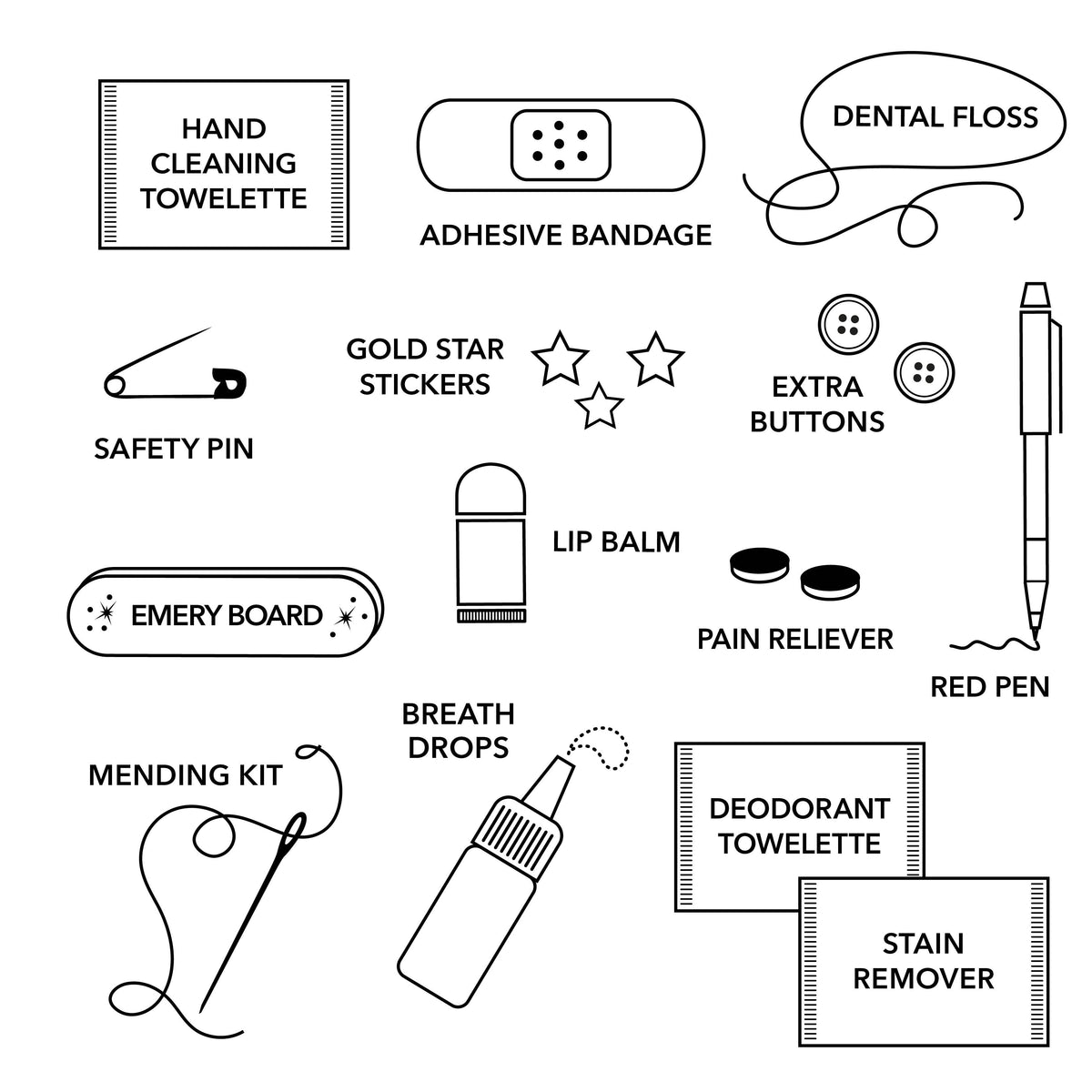Minimergency Kit for Teachers