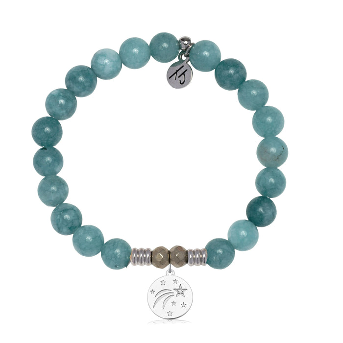 Mountain Jade Bracelet W. Charm