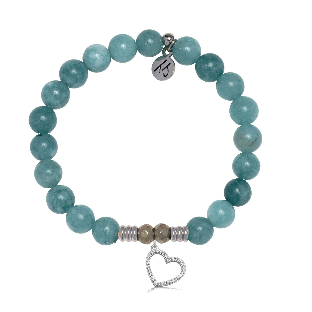 Mountain Jade Bracelet W. Charm