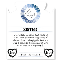 Sister Heart Moonstone FAC Bracelet