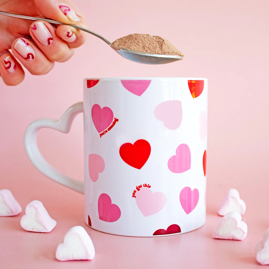 Positive Hearts Love Mug