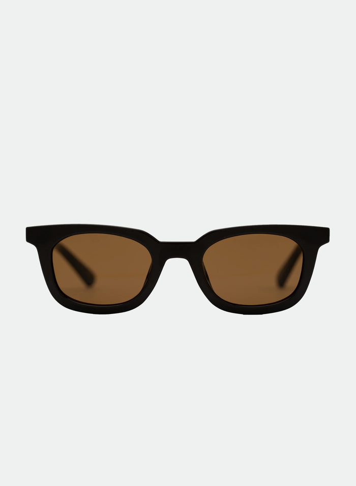 Nia Dark Chocolate-Brown Sunglasses