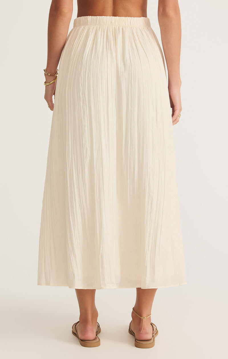 Nicoline Crinkle Midi Skirt