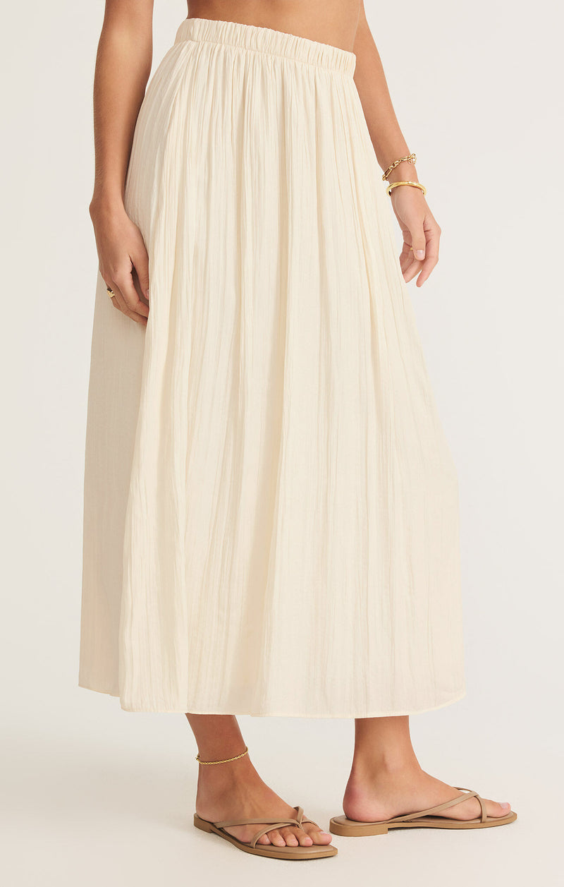 Nicoline Crinkle Midi Skirt