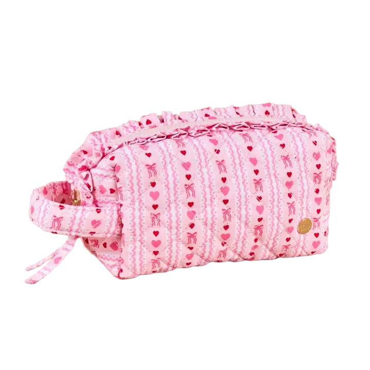 Essentials Quilted Cosmetic Pouch - Oh So Lovely