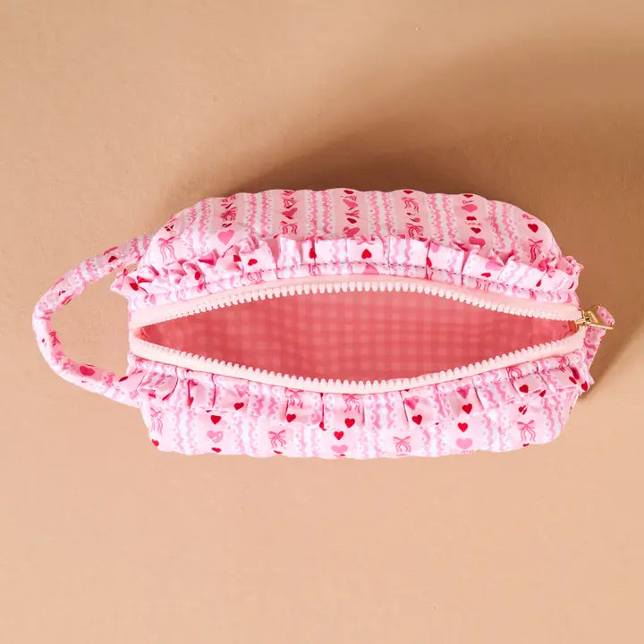 Essentials Quilted Cosmetic Pouch - Oh So Lovely
