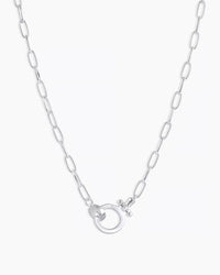 Silver Parker Mini Necklace