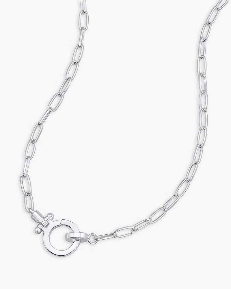 Silver Parker Mini Necklace