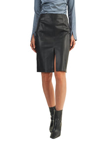 Seamed Pencil Skirt
