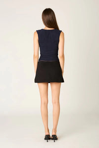 Navy V Neck Tank