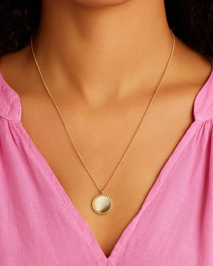 Sunny Pendant Necklace - Gold