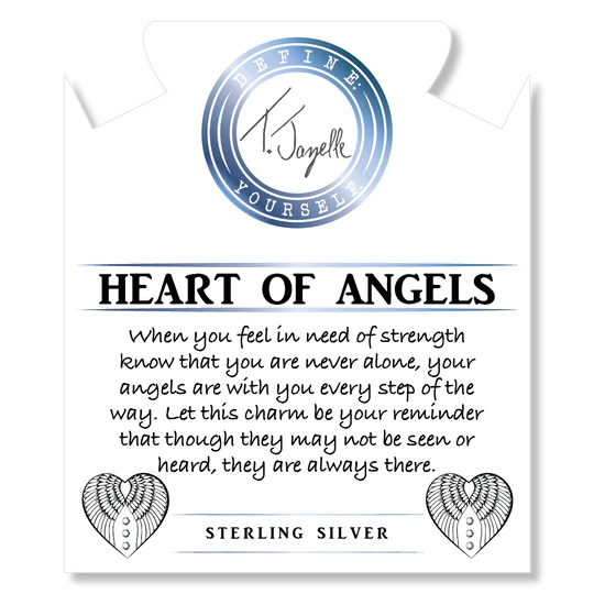 Super 7 Angel Heart CZ Bracelet