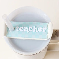 Teacher Lid Tumbler