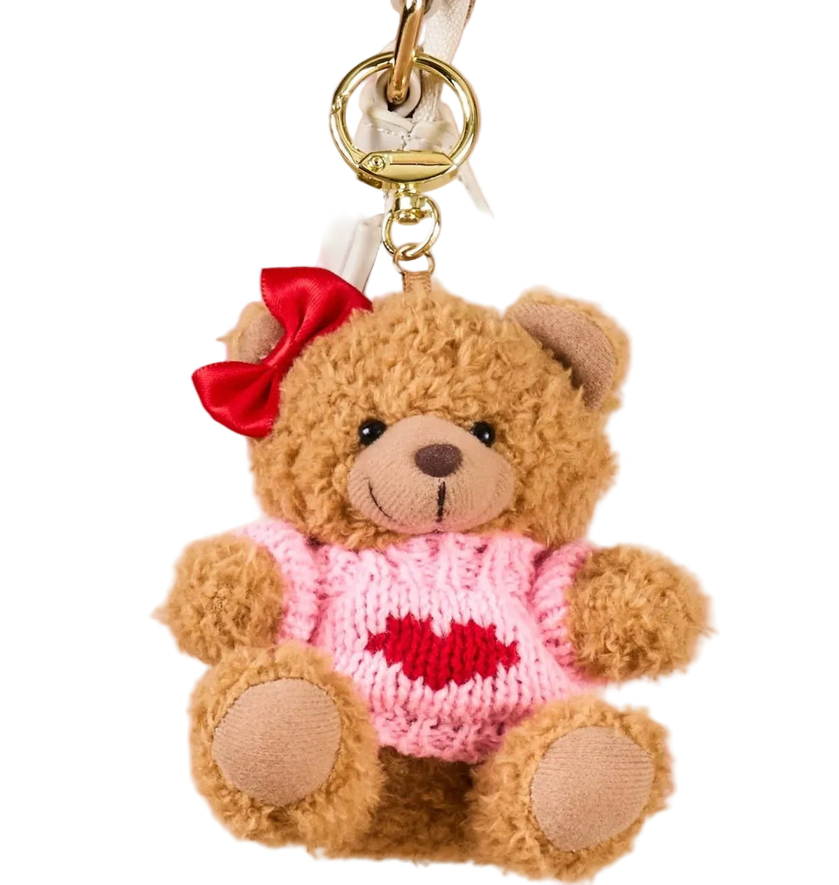Teddy Bear Hugs Bag Charm
