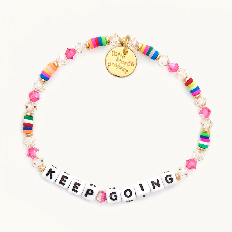 Keep Going Beaded Bracelet S/M
