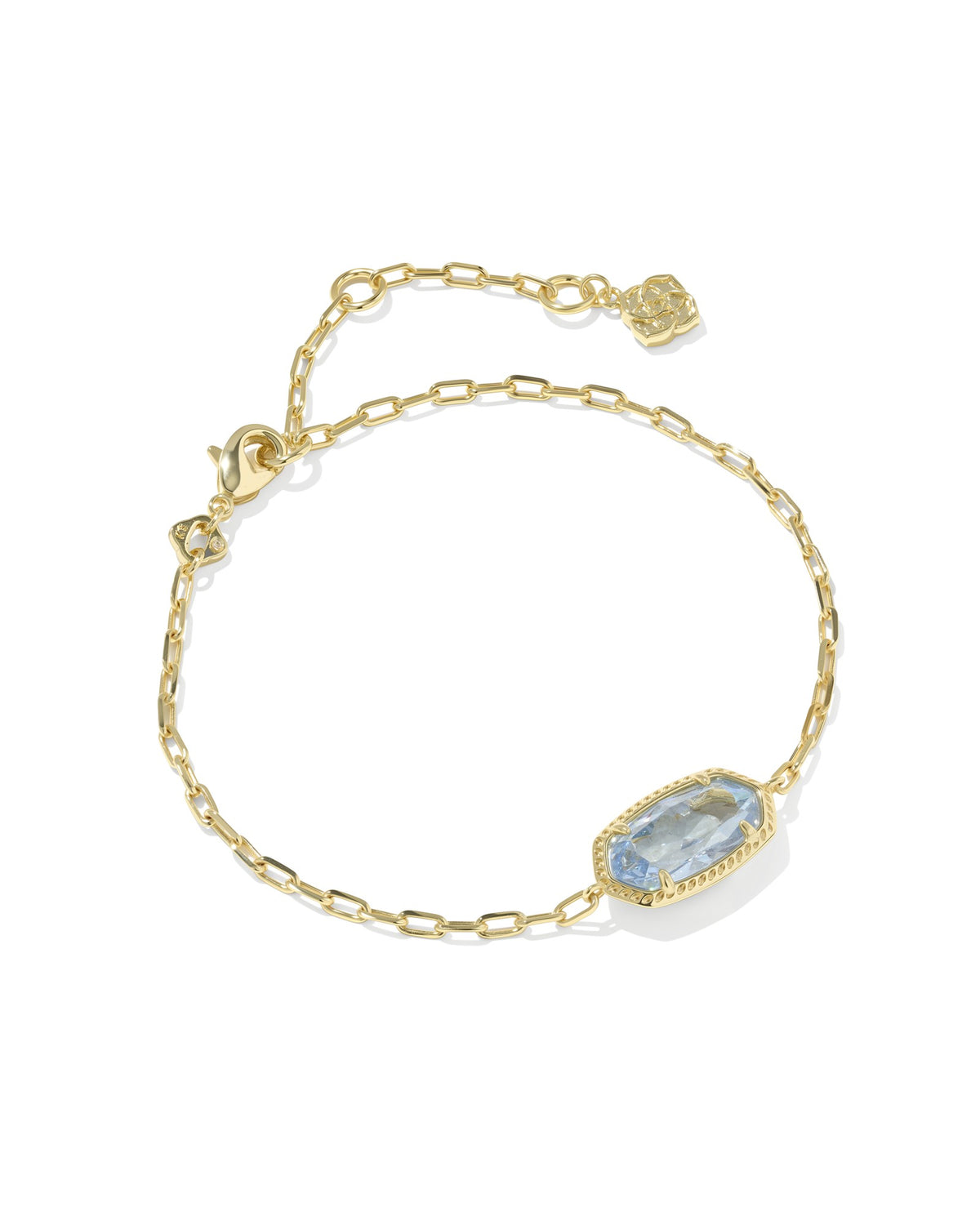 Elaina Luxe Chain Bracelet Blue