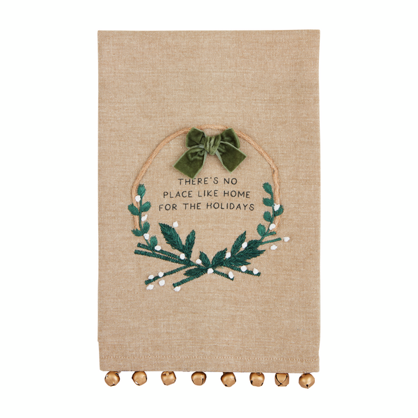 Wreath Christmas Towel