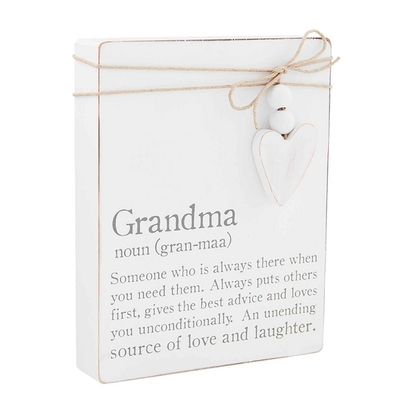 Grandma Definition Plaque