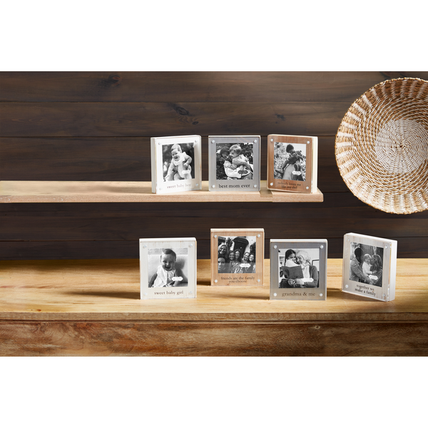 Small Family Wood Frame
