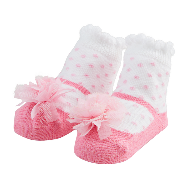 Pink Puff Socks