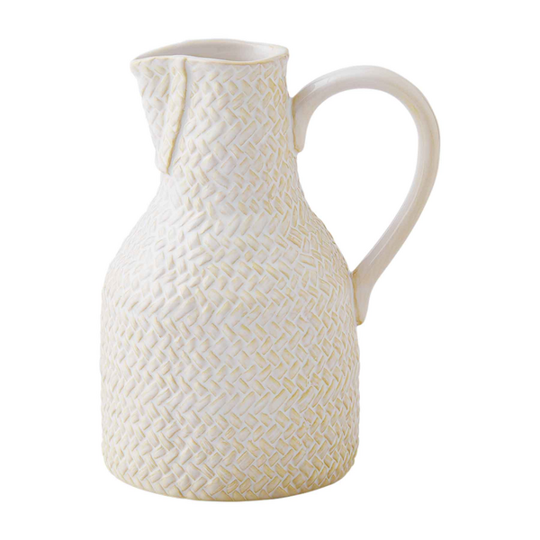 Md Stoneware Jug Bud Vase