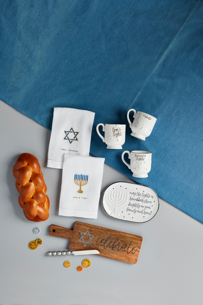 Hanukkah Sentiment Plate