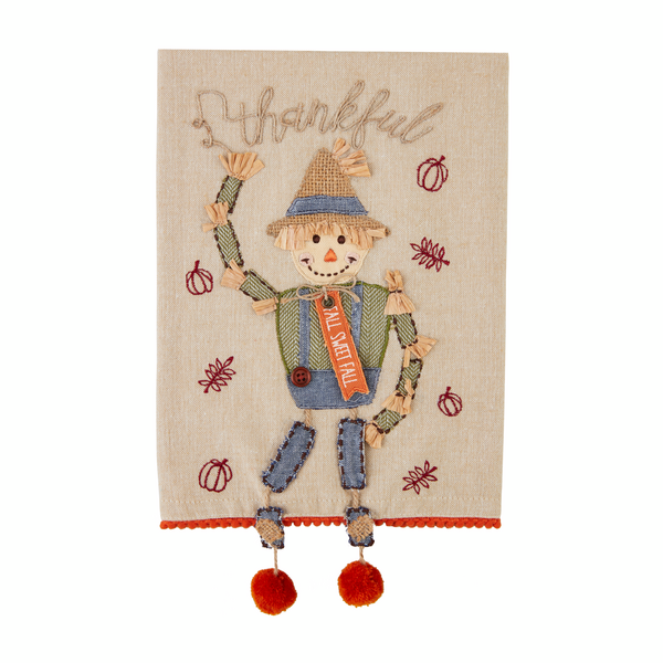 Thanksgiving Scarecrow Towel