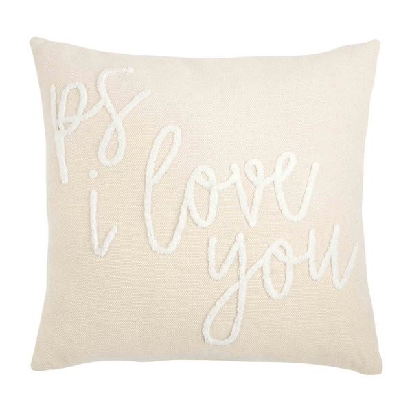 P.S. I Love You Wedding Dhurrie Pillow