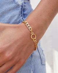 Wilder Chain Bracelet in Gold