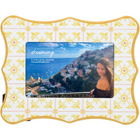 Yellow Pattern Frame