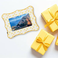 Yellow Pattern Frame